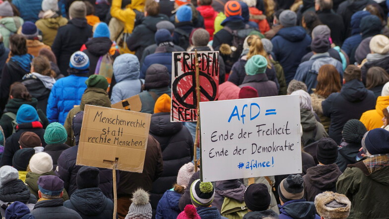 Auch an diesem Wochenende finden in Sachsen wieder Demonstrationen gegen Rechtsextremismus statt.