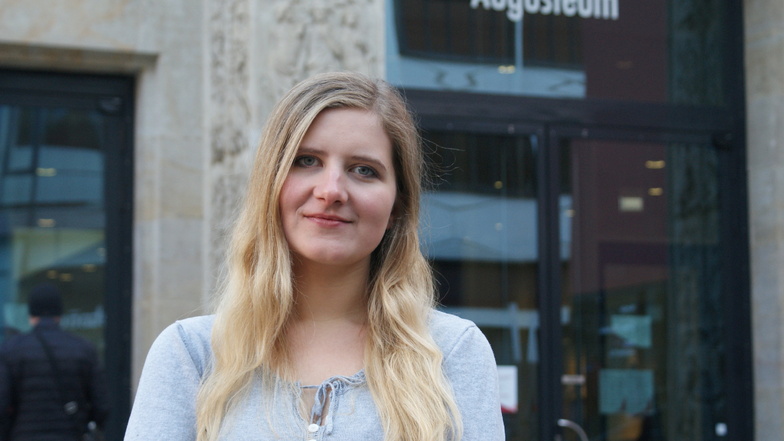 Die Sprecherin der Konferenz Sächsischer Studierendenschaften Sabine Giese ist nicht zufrieden mit dem neuen Entwurf des Hochschulgesetzes.