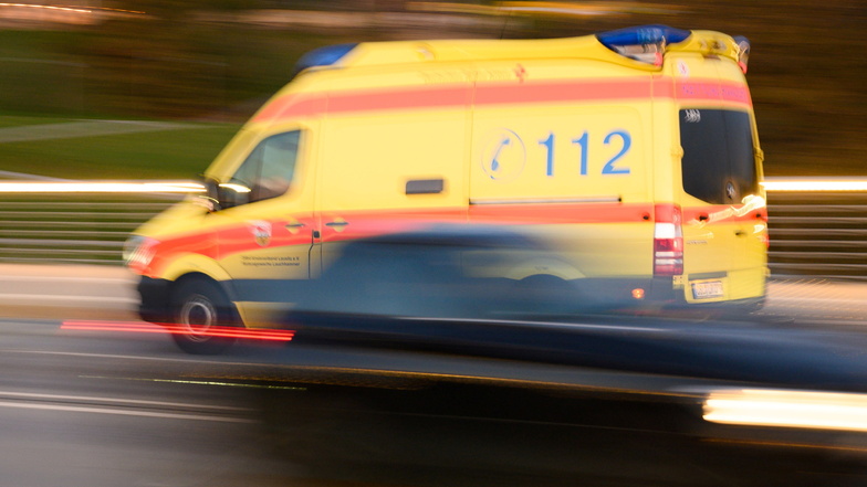 Nach einem Unfall in Höckendorf bei Laußnitz mussten zwei Frauen ins Krankenhaus gebracht werden.