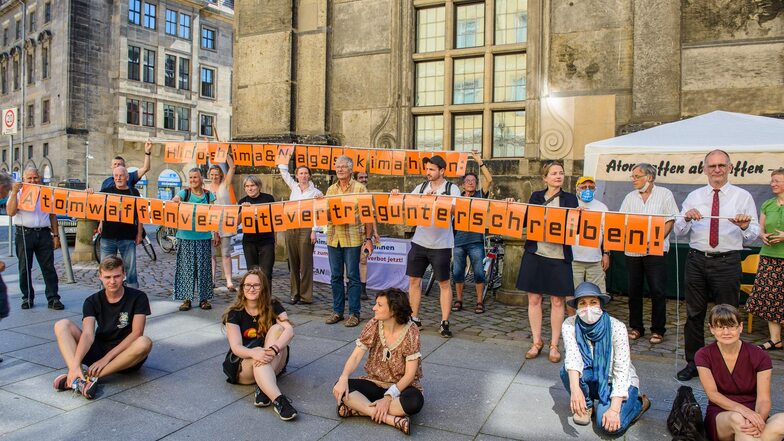 Dresden soll gegen Atomwaffen eintreten