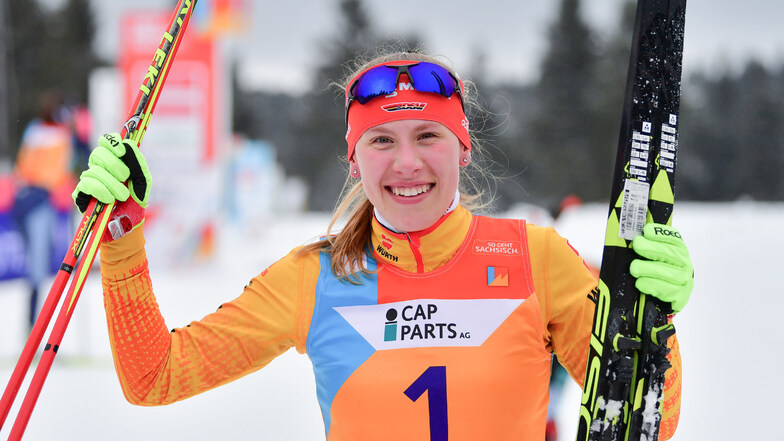 Jenny Nowak ist international die Nummer eins in der Nordischen Kombination.