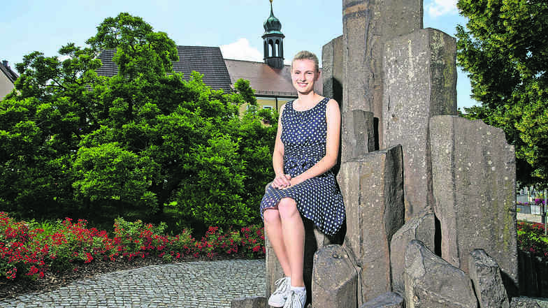 Leonie Weser will in Stolpen Basaltkönigin werden.