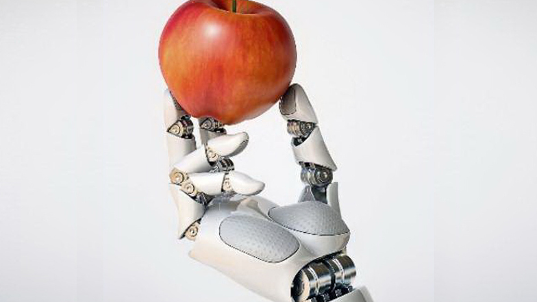 Roboter bei der Apfelernte? Das könnte bald Realität sein.