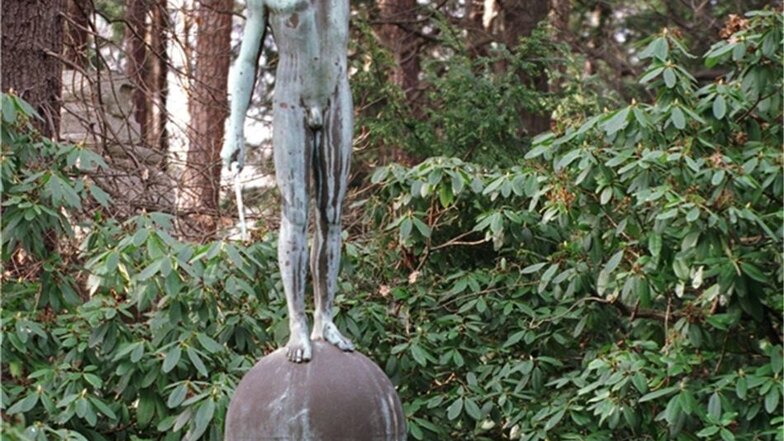 Der Dresdner Bildhauer Peter Poppelmann schuf 1928 die Plastik zu Ehren Immelmanns, die an seinem Grab aufgestellt wurde. Zwölf Jahre zuvor hatten sich die Dresdner bei einem Heldenbegräbnis von ihm verabschiedet.