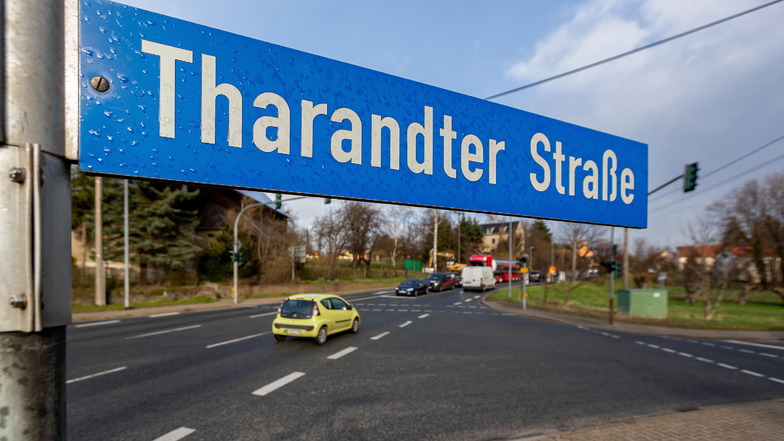 Im Wilsdruffer Stadtgebiet gibt es mehrere Tharandter Straßen - hier ist die in Grumbach zu sehen. Diese Dopplungen sollen nun abgeschafft werden.