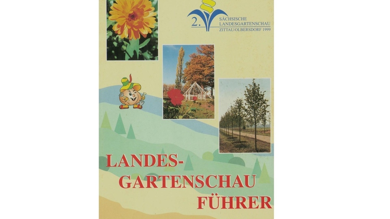 Titelblatt des Führers der 2. Landesgartenschau 1999. 