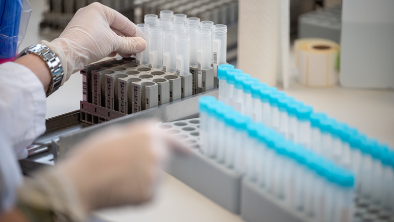 In Mittelsachsen bleibt die Zahl der positiven PCR-Tests im niedrigen dreistelligen Bereich.