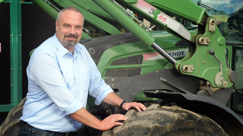 Torsten Krawczyk ist Bauernpräsident in Sachsen und derzeit noch Vorsitzender des RBV Döbeln-Oschatz. 