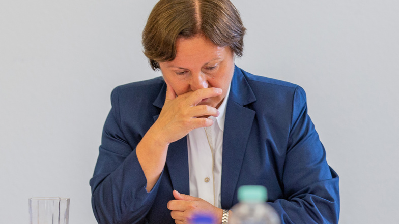 Carolin Schreck, Landeswahlleiterin in Sachsen.
