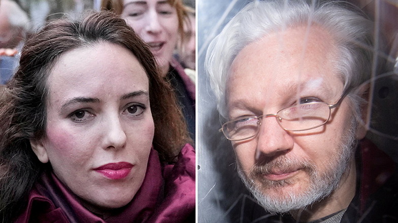 Wikileaks-Gründer Julian Assange und Stella Moris.