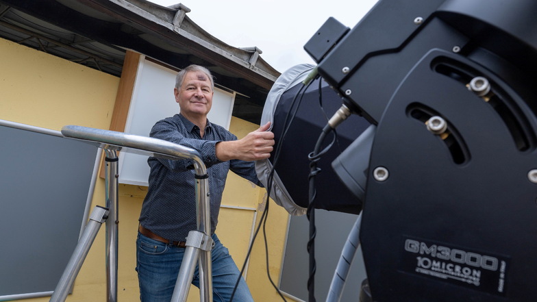 Sternwarte Radebeul weiht zum Astronomietag neues Teleskop ein