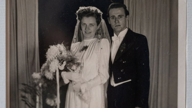 Im November 1950 heirateten Johanna und Joachim Teuscher.