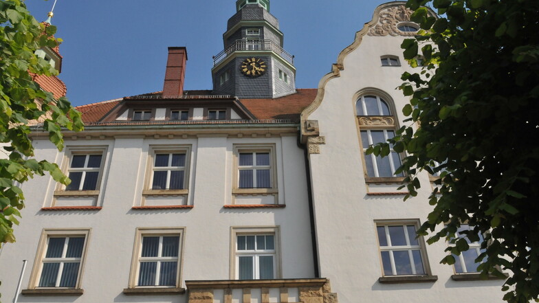 Das Großröhrsdorfer Rathaus. Hier tagt auch der Stadtrat.