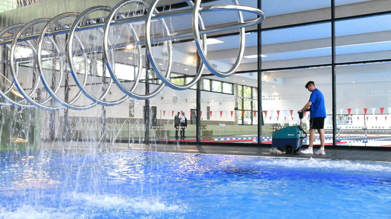 Neues Schwimmbad in Dresden öffnet seine Becken