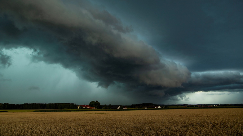 Wetterdienst sieht noch einmal Starkregen auf Sachsen zukommen