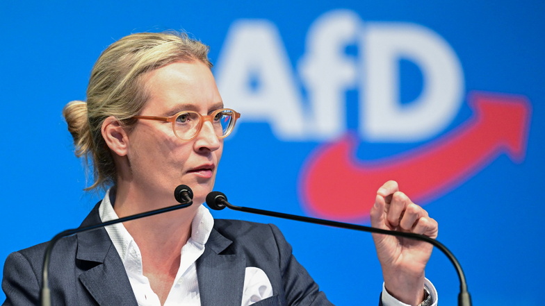 Alice Weidel, Landesvorsitzende der Partei Alternative für Deutschland (AfD).