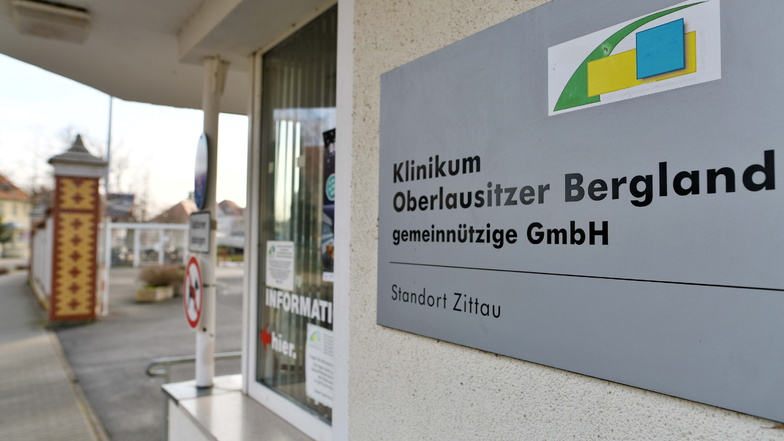 Der Zittauer Standort des Klinikums Oberlausitzer Bergland.