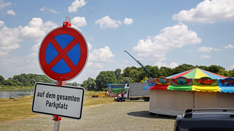 Stadtfest-Vorbereitungen führen zu Einschränkungen in Riesas Innenstadt