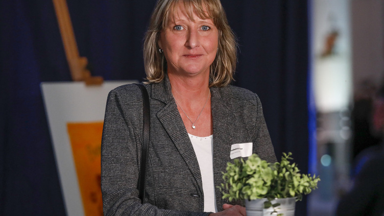 Annekatrin Förster erhielt am Donnerstag den Oberlausitzer Unternehmerpreis.