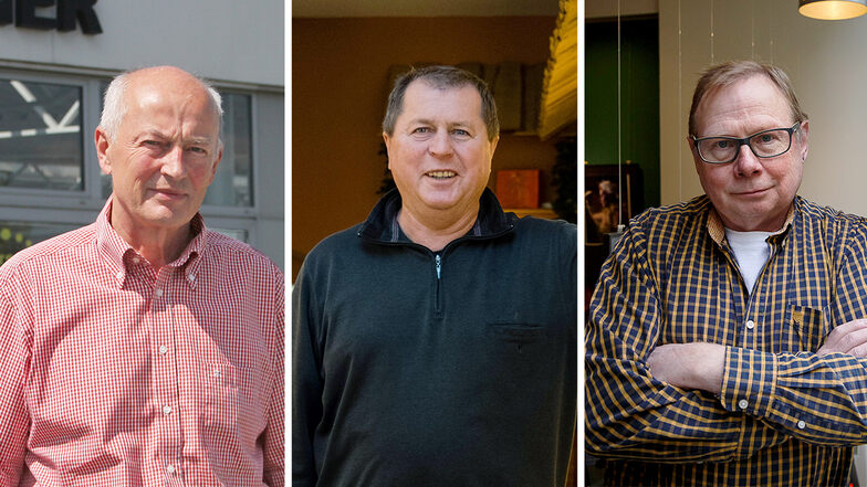 Horst Büchner, Wolfgang Freudenberg und Wolfgang Blachnik (von links) sind in diesem Jahr 70 geworden. Noch immer aber sind sie unternehmerisch tätig - mehr oder weniger.