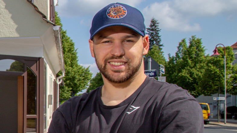 Daniel Kislicyn (24) ist selbst American-Football-Spieler und hat den Sport nach Görlitz gebracht – ziemlich erfolgreich. In der ersten Saison, in der sein Team auf dem Feld stand, gelang direkt der Aufstieg.