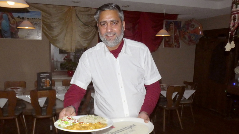Im neuen Restaurant von Syed Waheed Hussain Shah in Hochkirch können die Gäste aus mehr als 100 indischen und pakistanischen Gerichten auswählen.