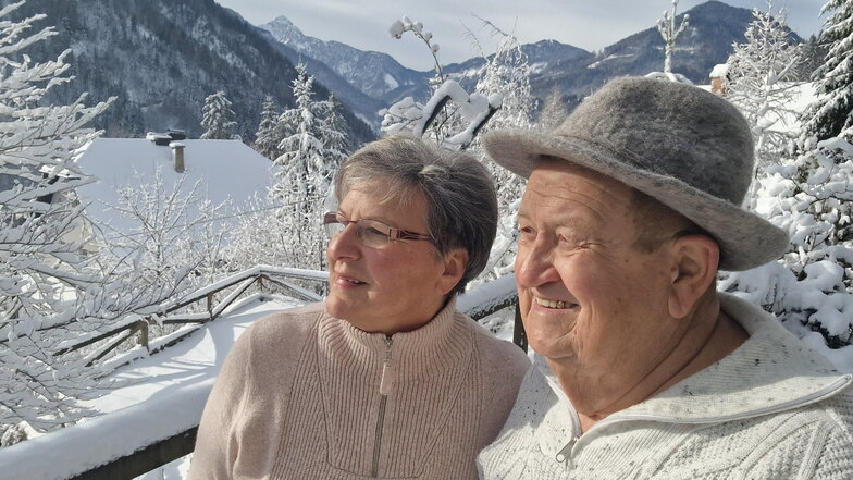 Als "Malzmönch" beim Bierzug war er im Oberland bekannt - jetzt lebt Frank Jähne aus Neugersdorf mit seiner Frau Monika in Slowenien.