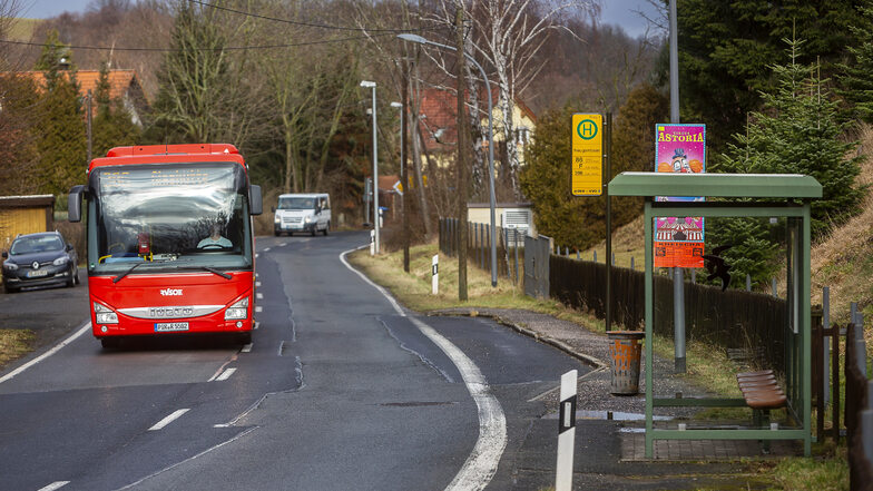 Die Bushaltestelle in Neugombsen soll nächstes Jahr umfangreich modernisiert werden.