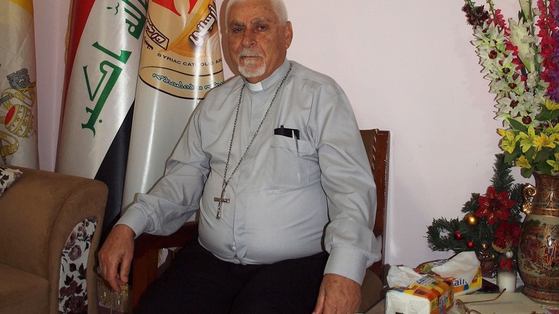 Bischof Boutros Moshe kämpft für seine Christen. 