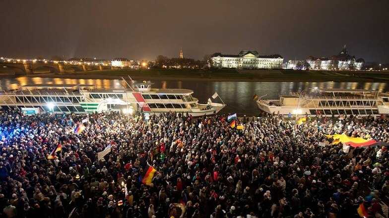 Asylstreit: Tausende Dresdner heute auf der Straße