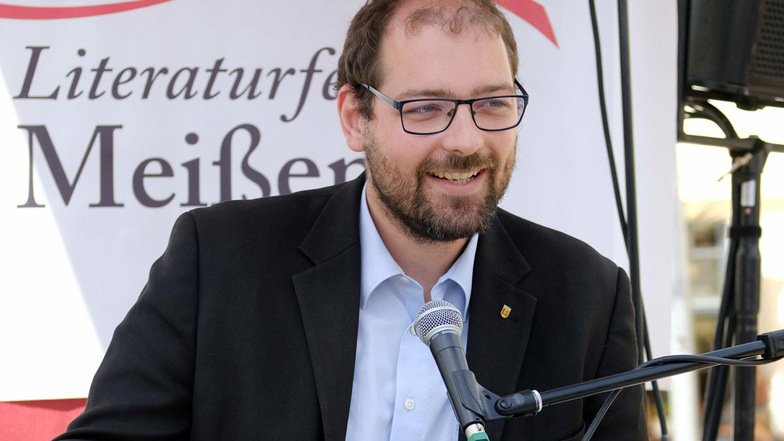 Bei nahezu allen Literaturfesten war er als Vorleser dabei: FDP-Stadt- und Kreisrat Martin Bahrmann.