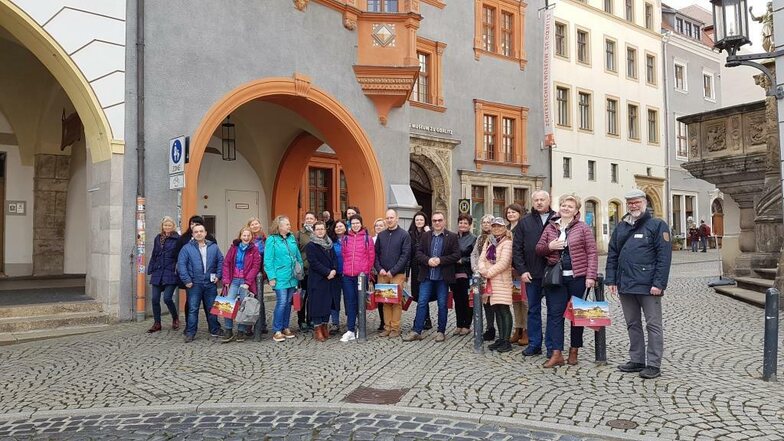 Touristiker aus Polen informierten sich Anfang April über die Tourismus-Offerten in Görlitz.