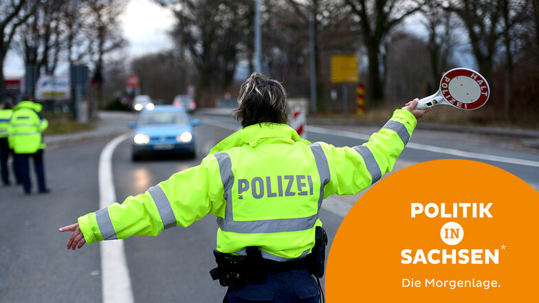 In Sachsen gibt es seit Montagabend wieder stationäre Grenzkontrollen.
