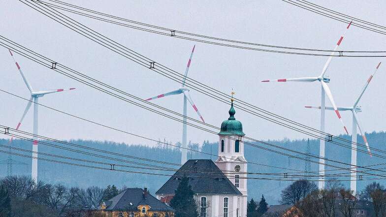 In Sachsen wird für jedes neue Windrad ein altes abgerissen