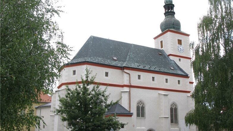 Die Florian-Kirche in Usti nad Labem (Aussig) ist ein prominentes Beispiel der Sächsischen Renaissance. Sie ist täglich für Besucher geöffnet.