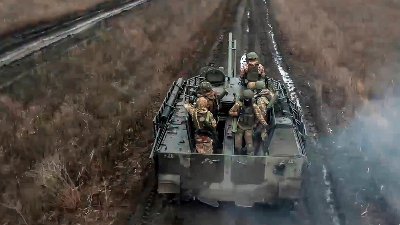 Ukraine-Krieg: Russische Truppen setzen sich in Otscheretyne fest