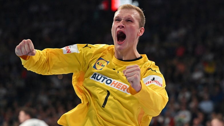 Der erst 21 Jahre alte David Späth könnte zu einer Alternative für das deutsche Handball-Tor bei der EM werden.