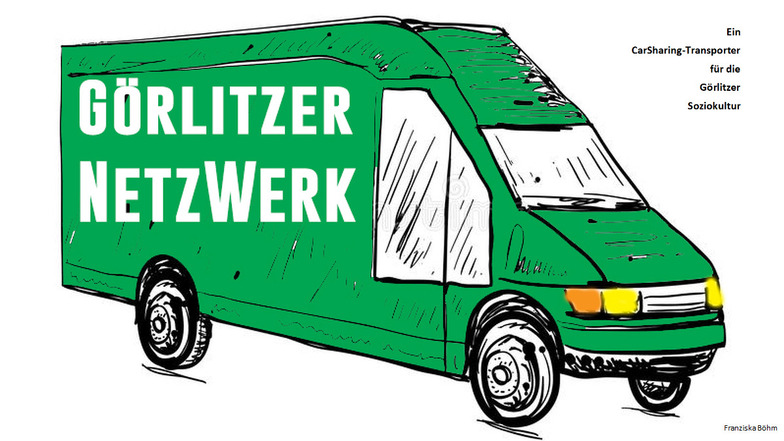 Einen solchen Transporter wollen einige Görlitzer Vereine gern gemeinschaftlich nutzen. Damit er nach Görlitz kommt, haben sie Spenden gesammelt.