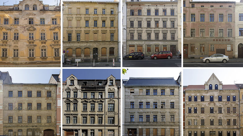 Diese acht Beispiele zeigen, welche Häuser die Berliner Firma Thamm & Partner in Görlitz noch immer nicht saniert hat.