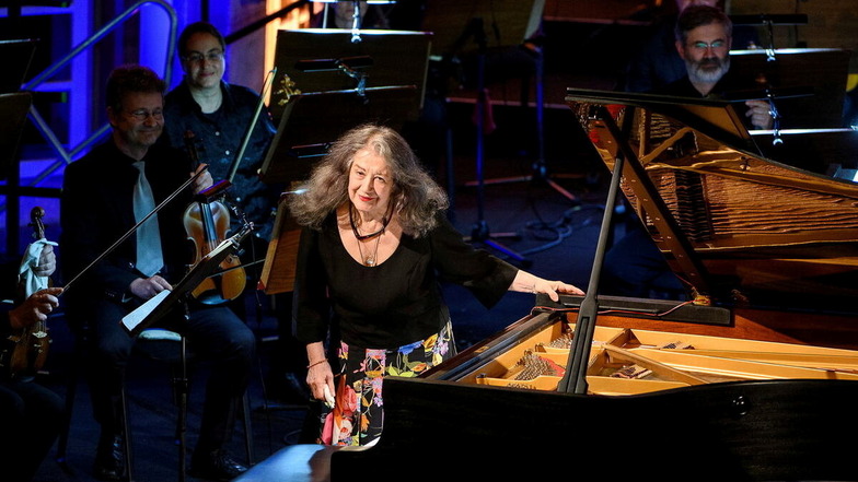 Die weltberühmte Pianistin Martha Argerich kommt auch in diesem Jahr wieder zum Lausitz-Festival.
