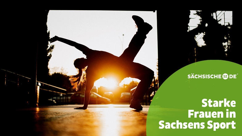 Wenn Tanzen ein Lebensgefühl ist. Joanna Mintcheva ist die einzige Frau bei der erfolgreichen sächsischen Breakdance-Formation „The Saxonz“.