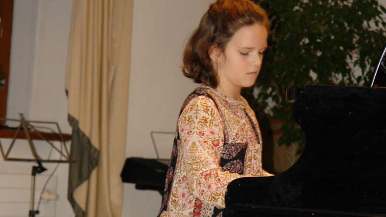 Luise Philipp wird am Sonnabend die Musikschule Herrmann beim „Quantz Preis“ vertreten.