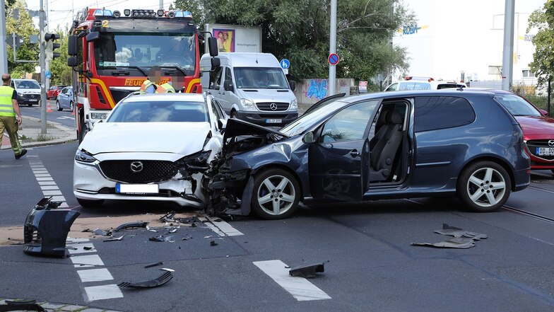 Am 30.07.2021 kam es gegen 10.50 Uhr auf der Kreuzung Hamburger Straße/Waltherstraße zu einem Verkehrsunfall.