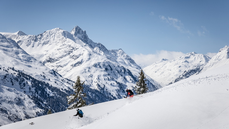 Tiefschnee-Skifahren in St. Anton: Der weiße Rausch