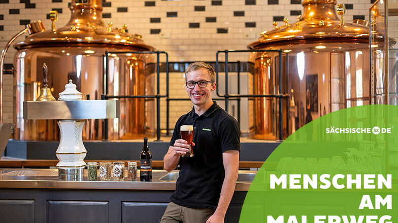 Er liebt den Kontakt zum Produkt, sagt Nick Ehrlich, 27, der Brauer von der Schmilkschen Mühle. Sein Bier trinken darf er aber erst nach Feierabend.