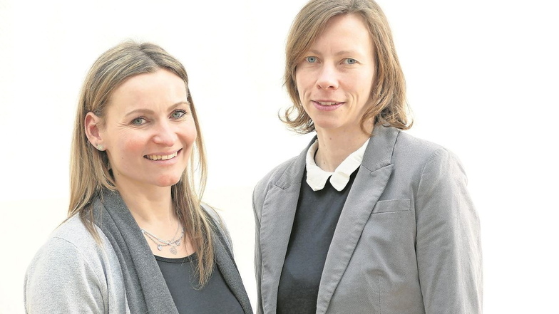 Susann Troppa und Ellen Beuster (rechts) halten als Projektverantwortliche die Fäden für die Zusammenarbeit der Unesco5 in den Händen.