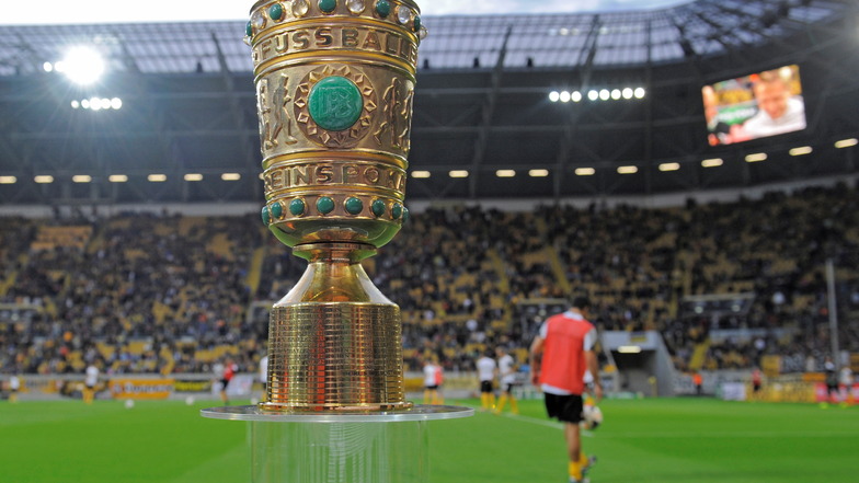 Dynamo spielt auch in der Saison 2021/22 im DFB-Pokal. Ob dann wieder Zuschauer im Stadion sein dürfen, ist weiter fraglich.