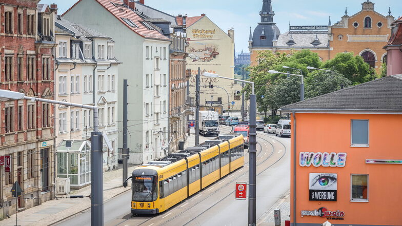 Straßenbahnen können ab Montag wieder auf der Leipziger Straße fahren