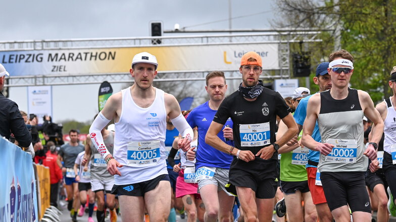 Zahlreiche Läuferinnen und Läufer werden am 21. April beim Marathon in Leipzig unterwegs sein (Archivbild).