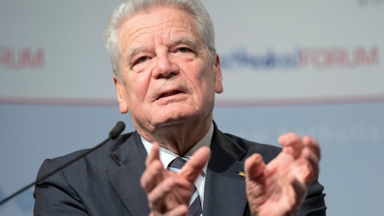 Der frühere Bundespräsident Joachim Gauck.